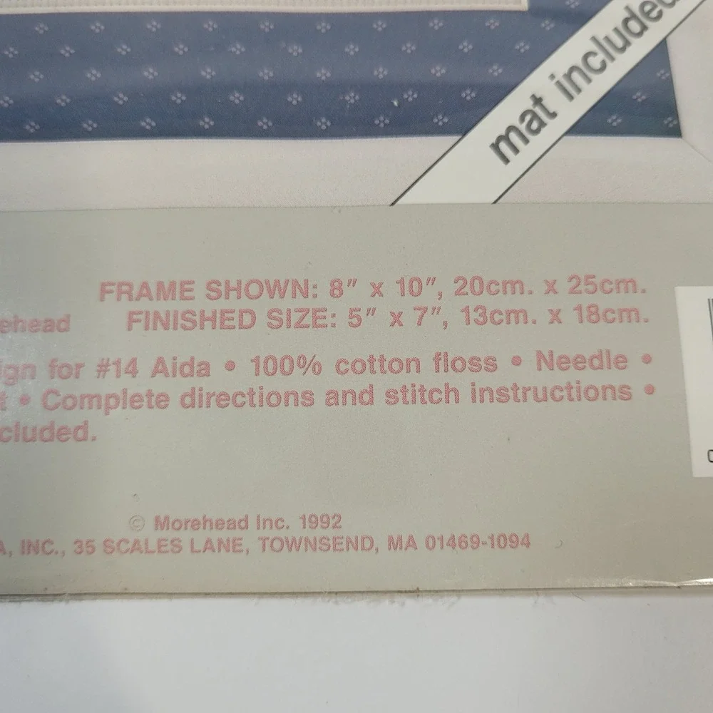 Weekenders High Flyer‎ Counted Cross Stitch Kit 02771 Ruth J Morehead Vintage